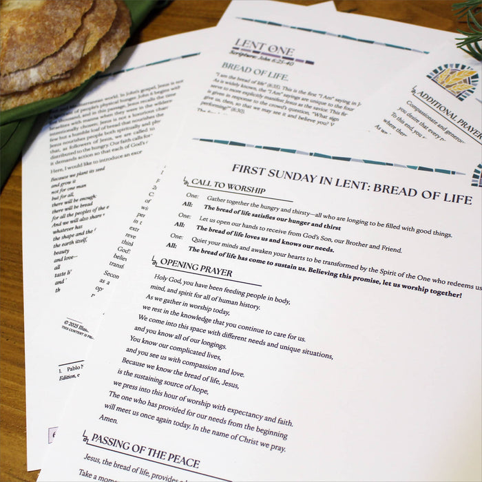 Bread of Life Liturgy & Commentary
