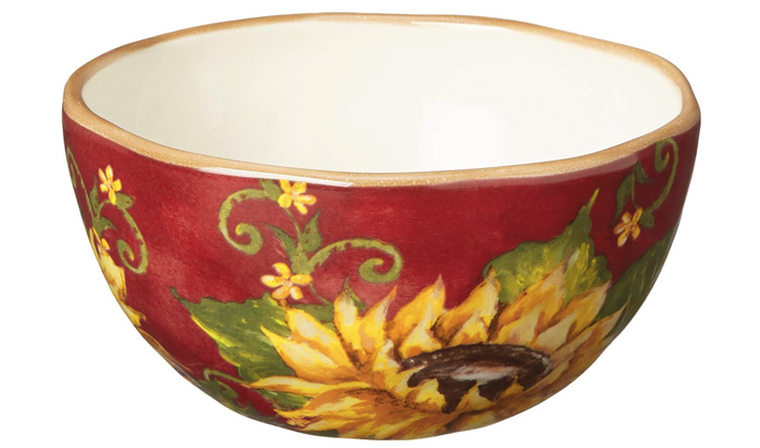 Certified International Sunflower Dinnerware Set Of 16