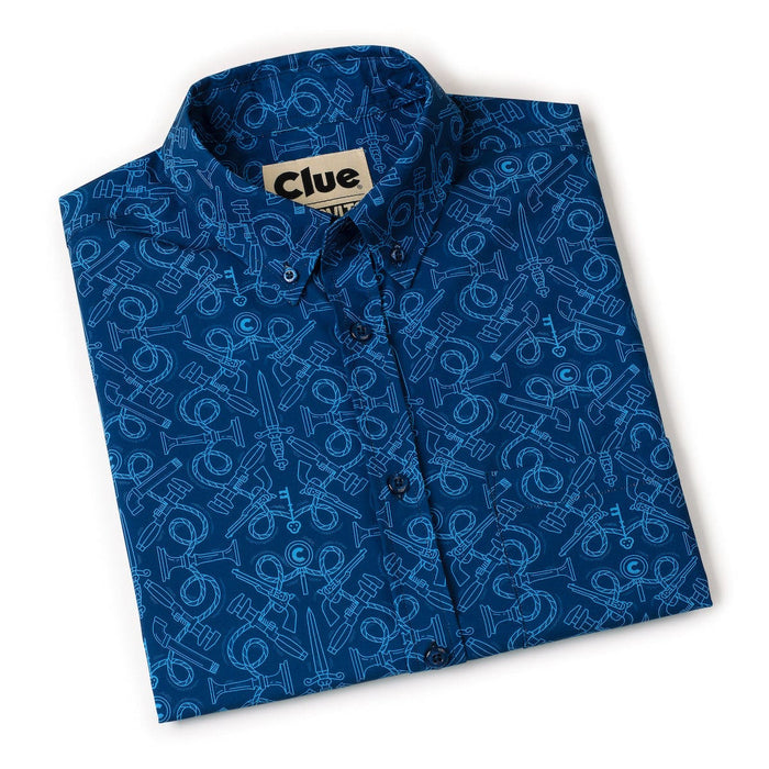 RSVLTS Game Night Short Sleeve Shirt Clue "Choose your Weapon" – KUNUFLEX Short Sleeve Shirt Clue "Choose your Weapon" – KUNUFLEX Short Sleeve Shirt