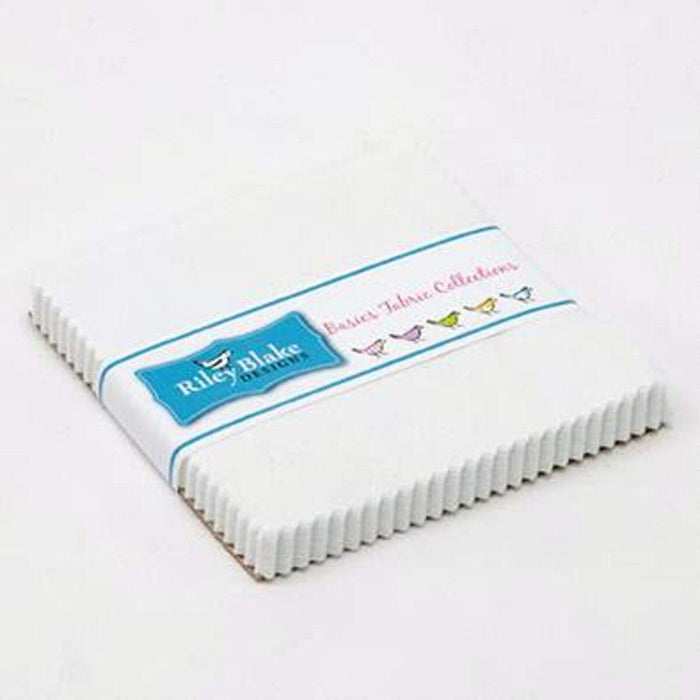 Confetti Cottons Riley White 5" Stacker