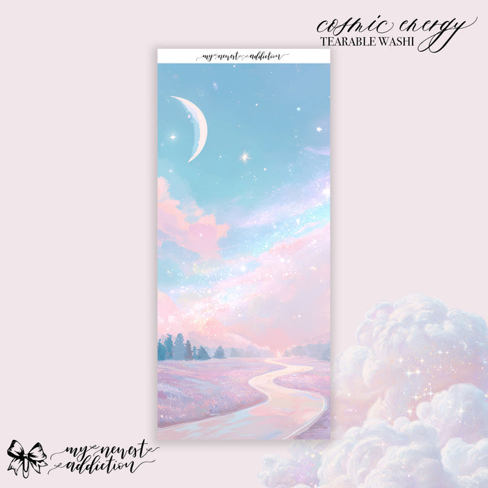 Cosmic Energy Tearable Washi