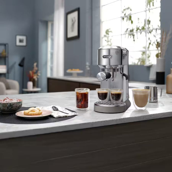 De'Longhi Dedica Duo with Cold Brew Option - Stainless Steel