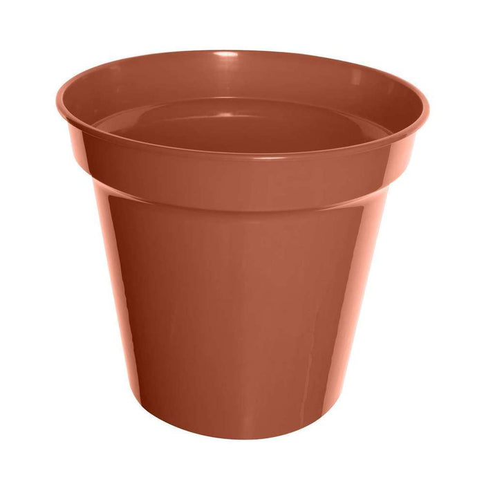 Euro Planter Pot Brown 22cm