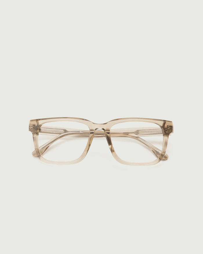 Sesame::Garth Eyeglasses square Brown acetate top