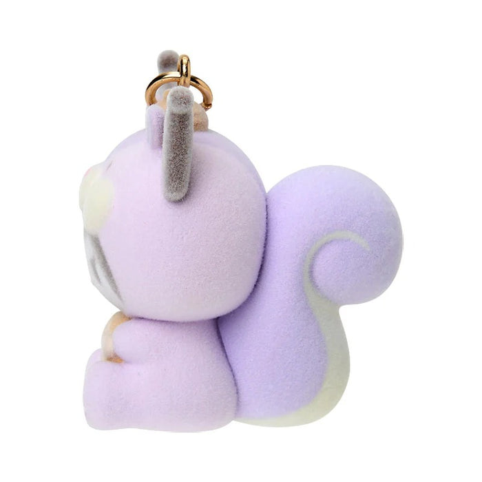 Kuromi Bag Charm (Fluffy Squirrel Series) Accessory Japan Original
