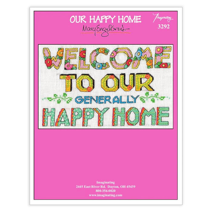 Our Happy Home Counted Cross Stitch Kit