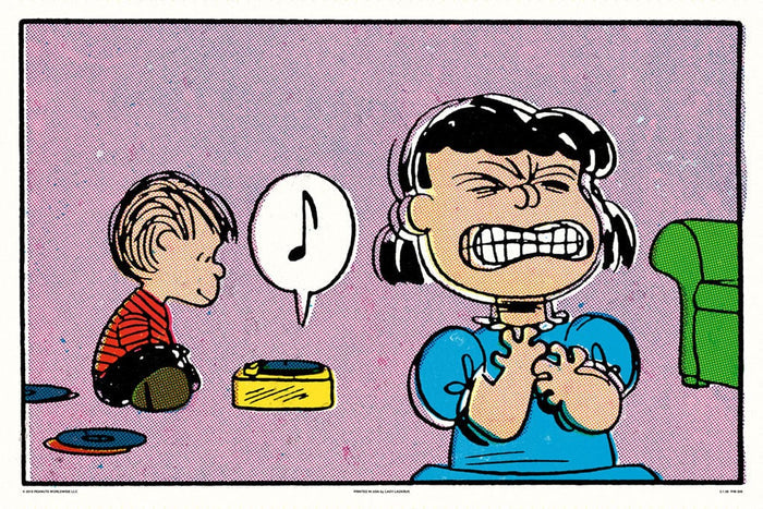Peanuts Turntable Poster