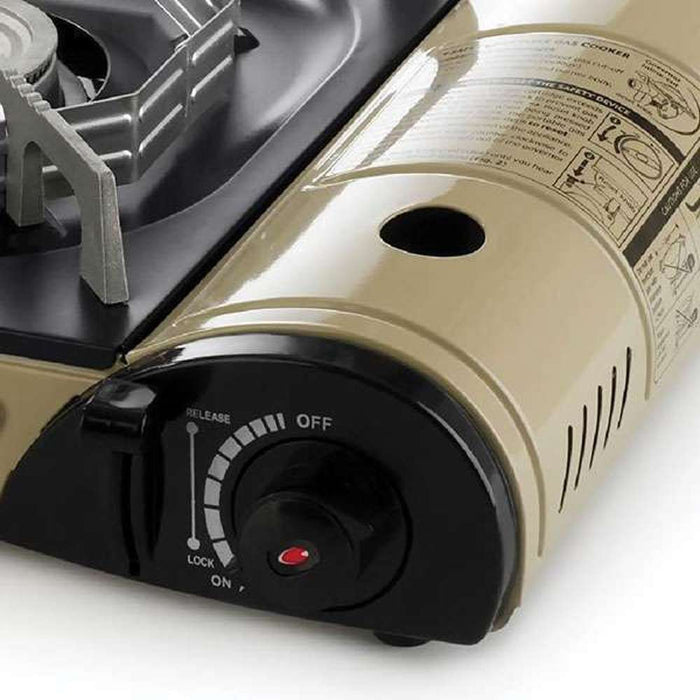 Pensonic Portable Butane Gas Cooker Brown