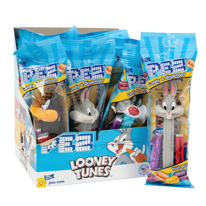 PEZ Looney Tunes Candy Dispenser - 12 Count