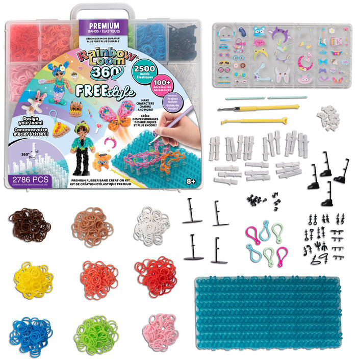 Rainbow Loom 360 FREEstyle (for advanced users) FREE SHIPPING in Continental USA