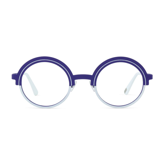 Purple/White