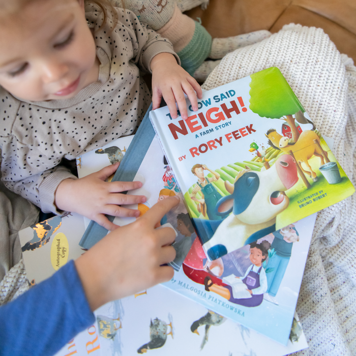 THE COW SAID NEIGH! - by Rory Feek (Board Book)