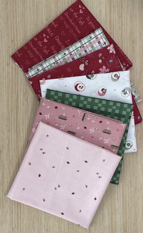 To Grandmother's House Fat Quarter Fabric Bundle (7)