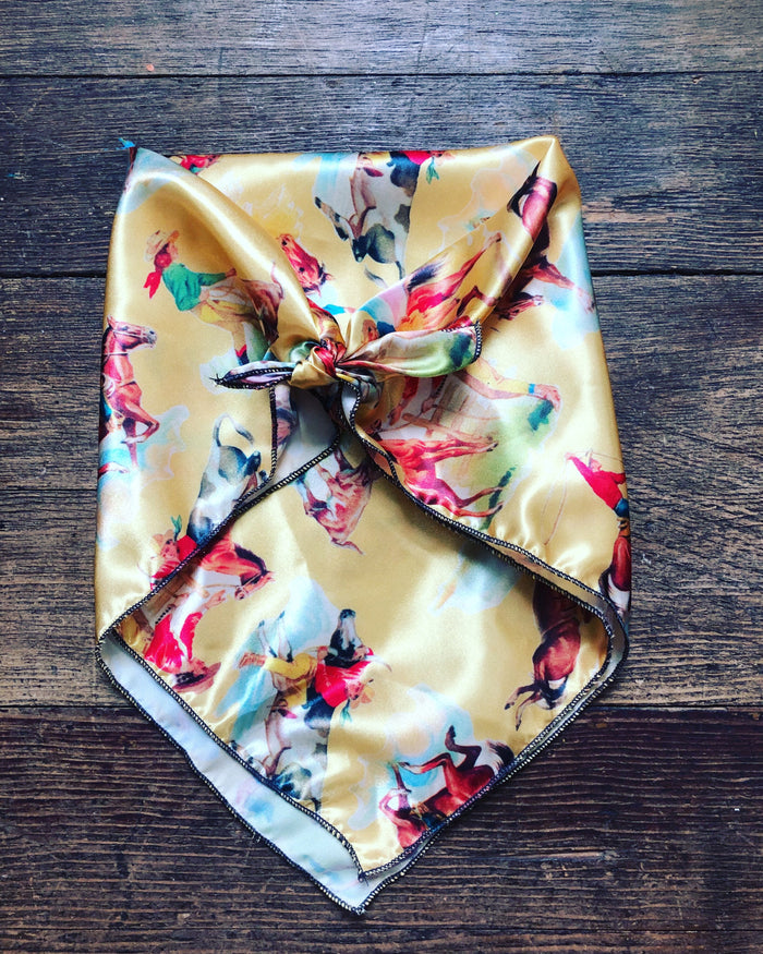 Vintage Cowgirls Yellow Toddler