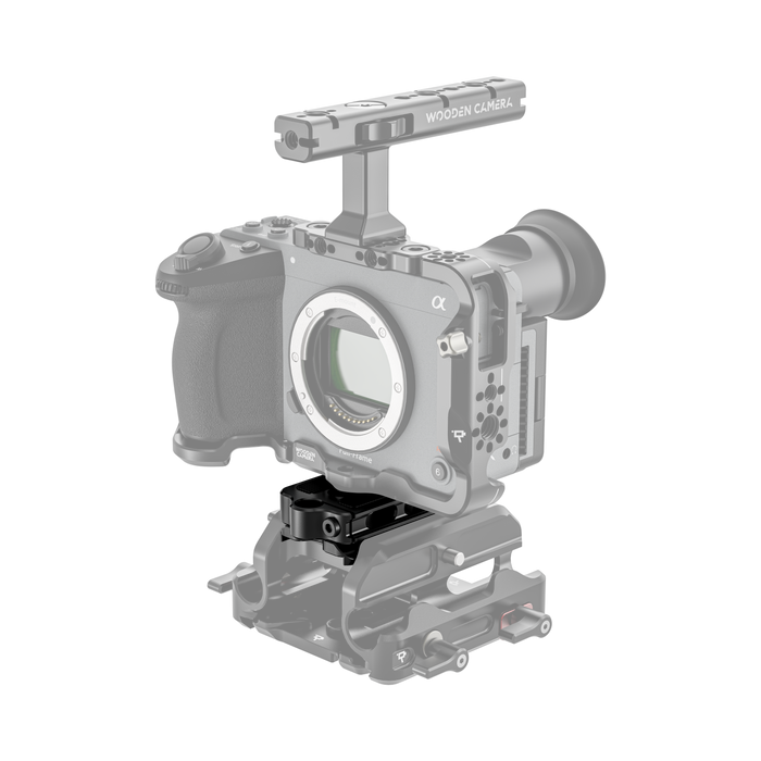 fx2 fx3 20mm arca riser on camera