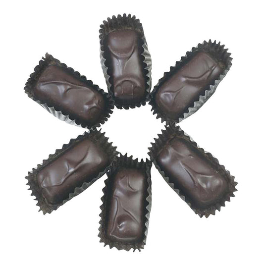 Asher's Dark Chocolate Raspberry Jelly Candy - 6 LB