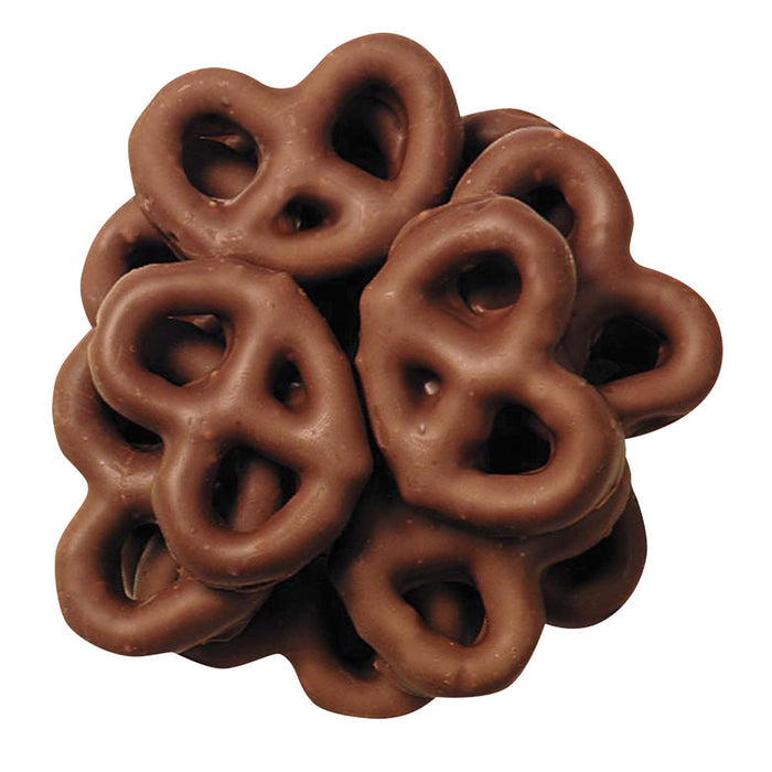 Asher's Milk Chocolate Covered Mini Pretzels - 4 LB