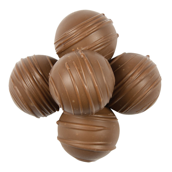 BIRNN Bite Size Milk Chocolate Champagne Truffle Candy - 5 LB