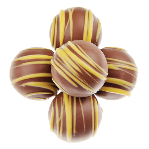Birnn Bite Size Milk Chocolate Hazelnut Truffles - 5 LB