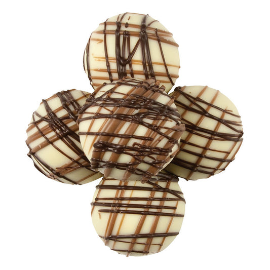 BIRNN Bite Size White Chocolate Caramel Truffles - 5 LB