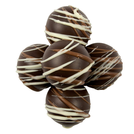 Birnn Dark Chocolate Caramel Truffle Candy Bite Size - 5 LB