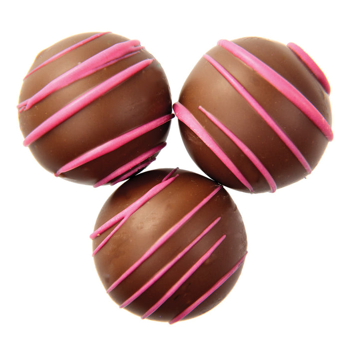 Birnn Raspberry Milk Chocolate Truffle Candy - 1.75 LB