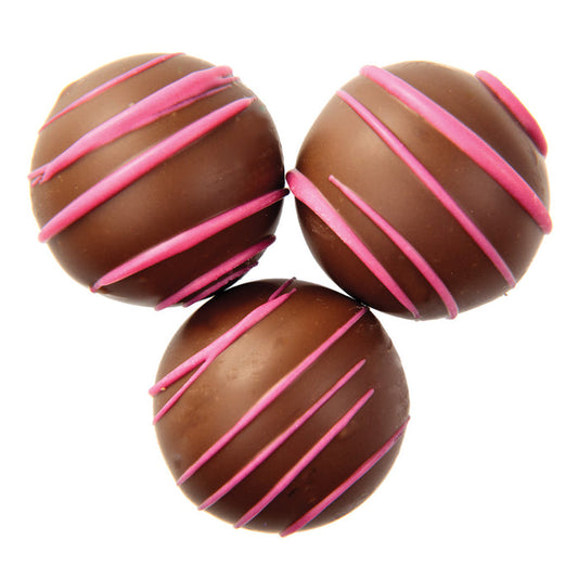 Birnn Raspberry Milk Chocolate Truffle Candy - 1.75 LB