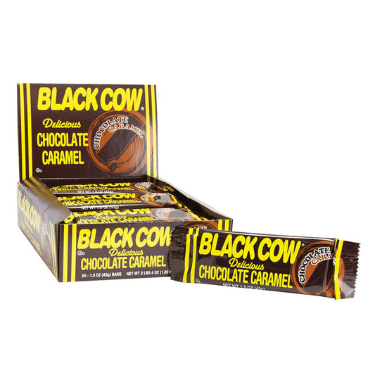 Black Cow Candy Bars - 24ct