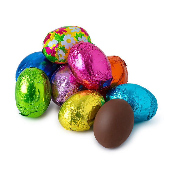 Chocolate Easter Eggs Foil-Wrapped - 5lb