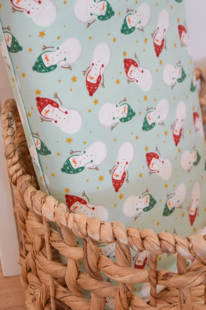 Christmas Flannel Disappearing 9-Patch Backing Fabric