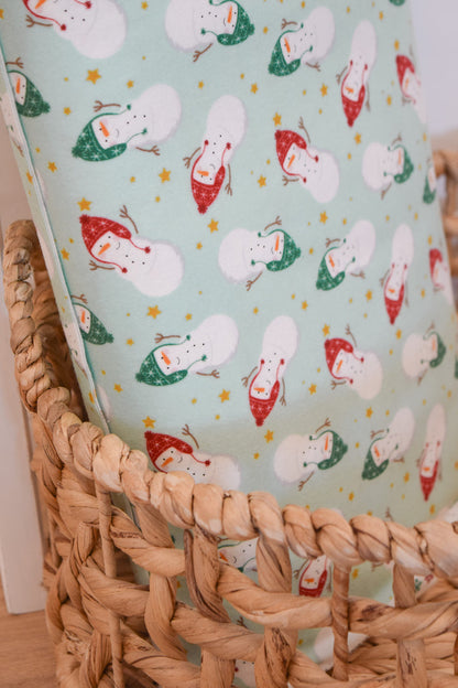 Christmas Flannel Disappearing 9-Patch Backing Fabric