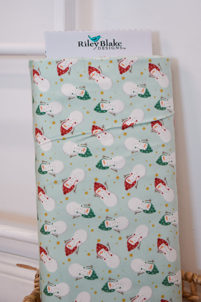 Christmas Flannel Disappearing 9-Patch Backing Fabric