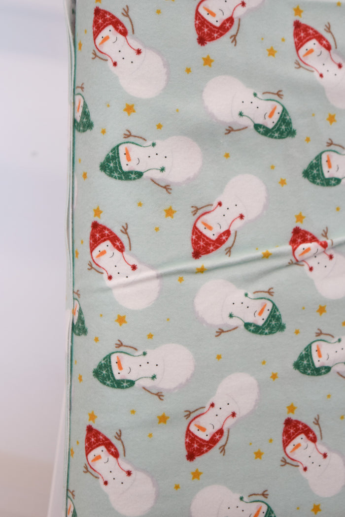 Christmas Flannel Disappearing 9-Patch Backing Fabric