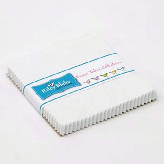 Confetti Cottons Riley White 5" Stacker