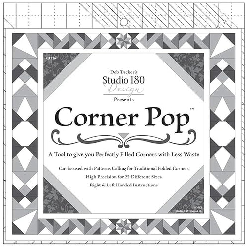 Corner Pop Ruler by Deb Tucker