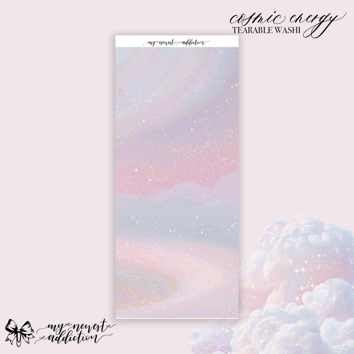 Cosmic Energy Tearable Washi