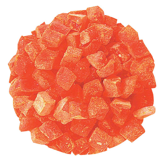 Diced Papaya Dried Fruit - 11 LB