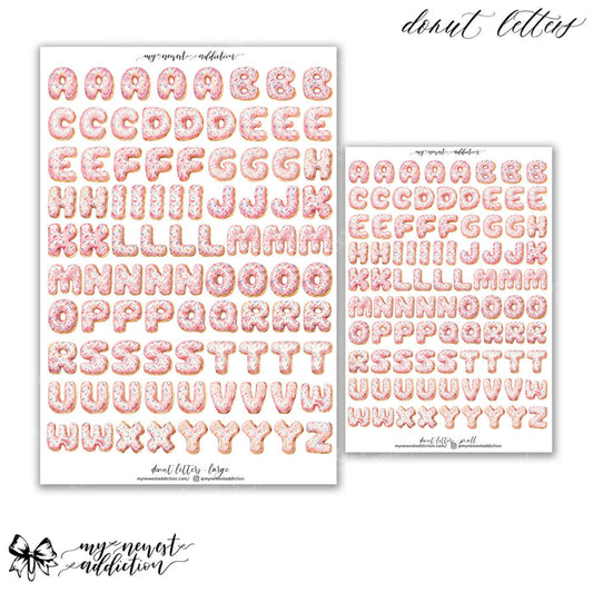 Donut Letters