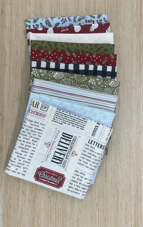 Emmitt + Ivy Bundle 1 Fat Quarter Fabric Bundle (10)