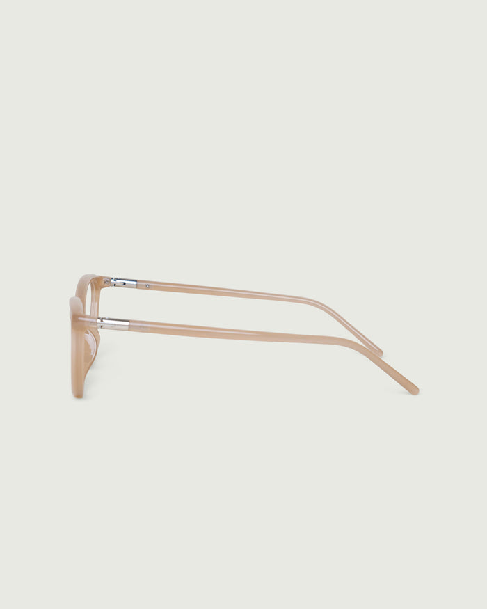 Conch::Fran Eyeglasses cateye nude recycled polyester side