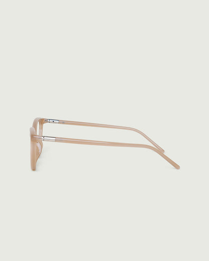 Conch::Fran Eyeglasses cateye nude recycled polyester side