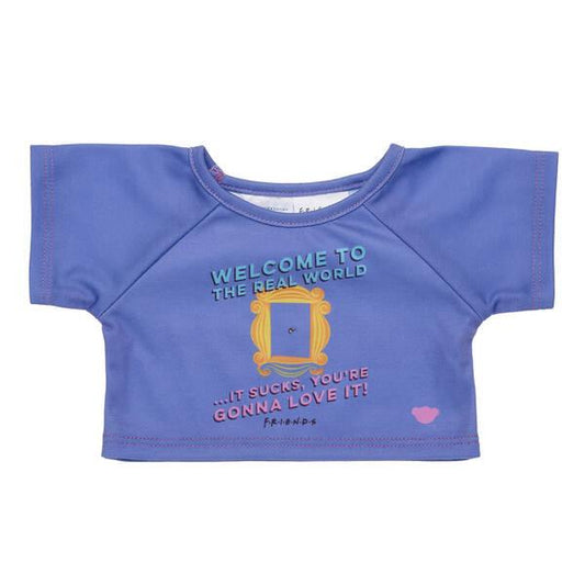 Friends "Welcome to the Real World" T-Shirt - Build-A-Bear Workshop Australia