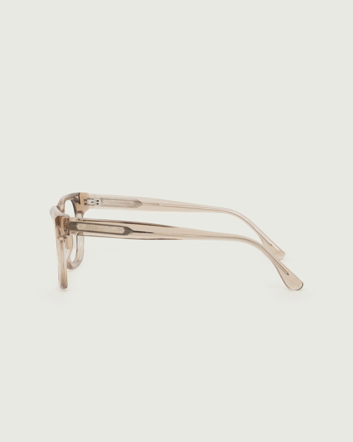 Sesame::Garth Eyeglasses square Brown acetate side