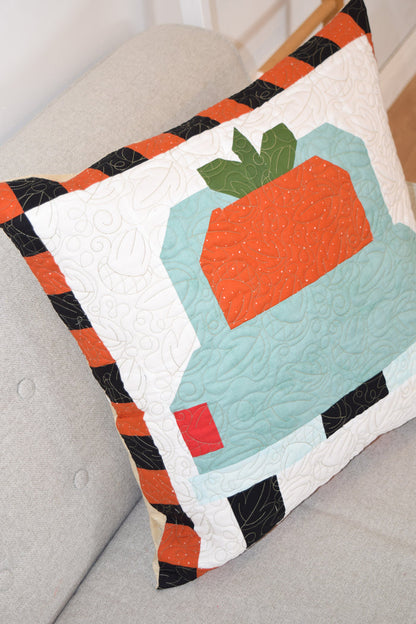 Giant Pumpkin Harvest Pillow Fabric Kit