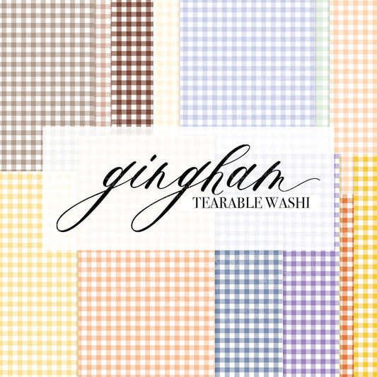 Gingham Tearable Washi