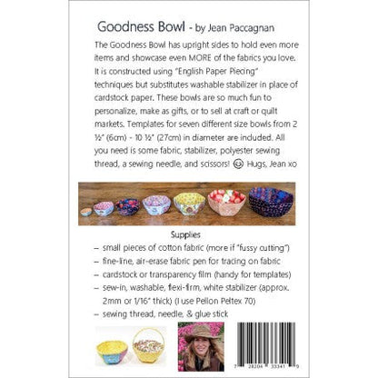 Goodness Bowl Pattern