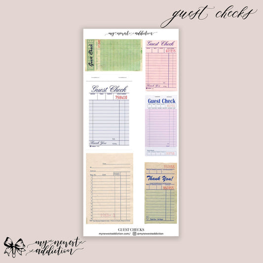 Guest Checks