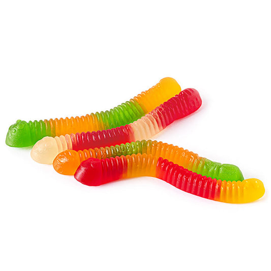 Gummy Worms Candy - 5 LB