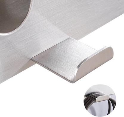 Hair Dryer Holder for Dyson Supersonic Hair Dryer, for Dyson Airwrap Styler Organizer Storage Shelf 2in1 Wall Mounted Stand Fits Curler Diffuser Two Nozzles for Bathroom Bedroom Hair Salon Barbershop