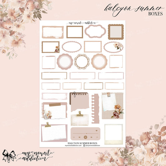 Halcyon Summer Boxes